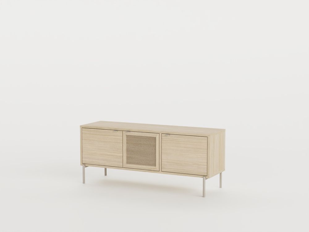 Mueble Tv Pata Metal Color