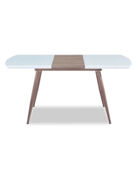 Mesa Extensible Metal Madera Cristal Color miniatura 3