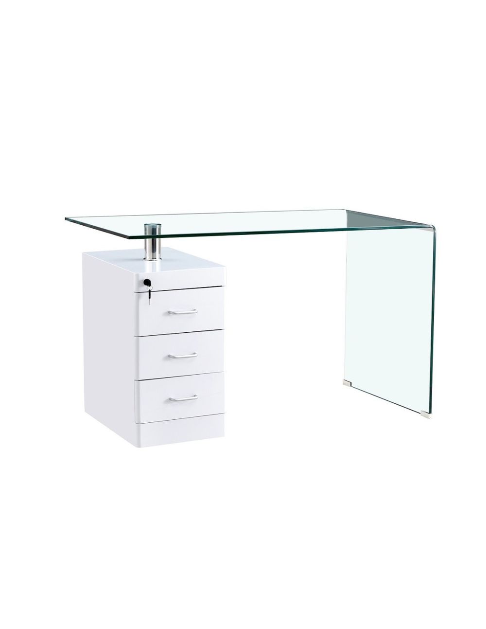 Mesa Cristal Curvado