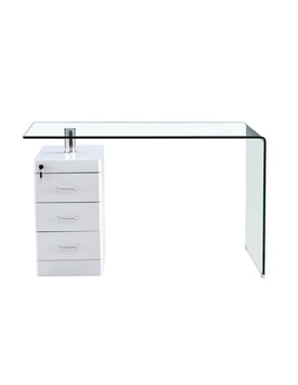 Mesa Cristal Curvado miniatura 2