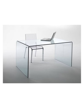 Mesa Cristal Curvado miniatura 3