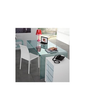 Mesa Cristal Curvado miniatura 4