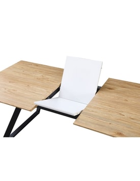Mesa Extensible Negro miniatura 3