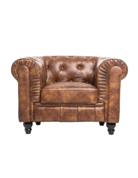 Sillón Marrón miniatura 2