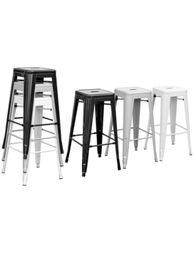 Taburete Diseño Gris miniatura 3