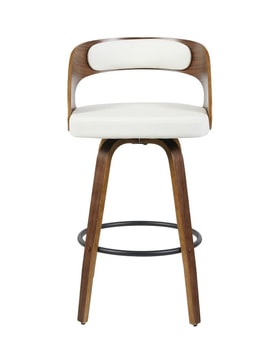 Taburete Diseño Madera Similpiel miniatura 2