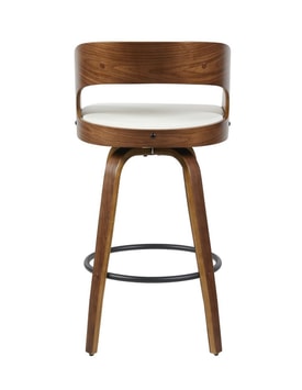Taburete Diseño Madera Similpiel miniatura 4