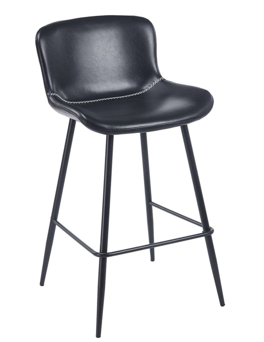 Taburete Metal Similpiel