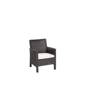 Sillón Imitación Ratán Marrón