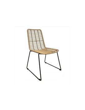 Silla Metal Ratán miniatura 1