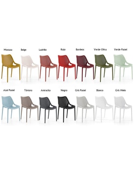Silla Apilable Color miniatura 4