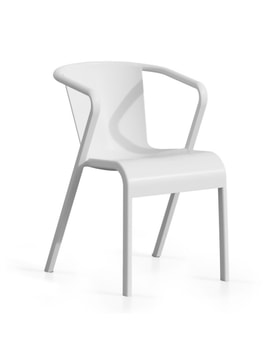 Sillón Apilable Color Tórtora miniatura 3