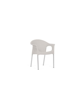 Sillón Apilable Gris