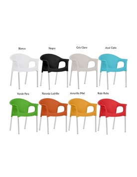 Sillón Apilable miniatura 2