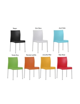 Silla Apilable Color miniatura 2