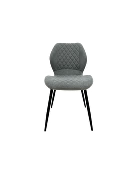 Silla Dinard Metal Tapizado Tejido Linen miniatura 2