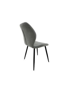 Silla Dinard Metal Tapizado Tejido Linen miniatura 3