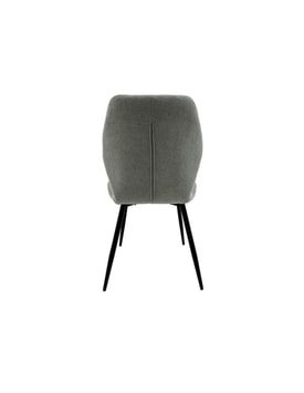 Silla Dinard Metal Tapizado Tejido Linen miniatura 4