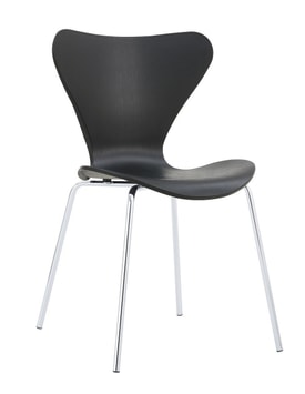 Silla Apilable Cromada