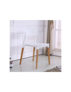 Silla Apilable Madera Polipropileno miniatura 4