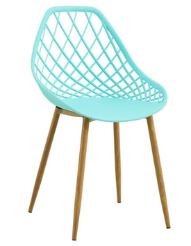 Silla Strauss Metal Polipropileno Verde