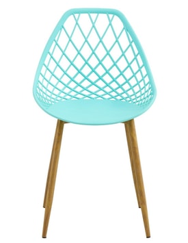 Silla Strauss Metal Polipropileno Verde miniatura 2