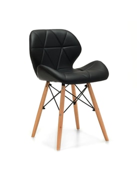 Silla Diana Madera Similpiel