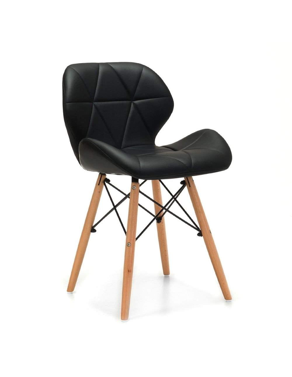 Silla Diana Madera Similpiel