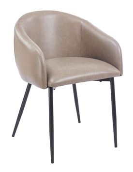 Sillón Pelayo Metal Similpiel Vintage miniatura 1