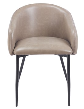Sillón Pelayo Metal Similpiel Vintage miniatura 2