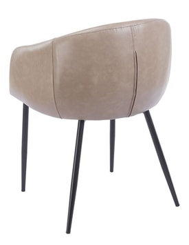 Sillón Pelayo Metal Similpiel Vintage miniatura 4