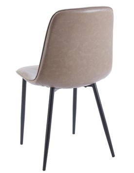 Silla Peñafiel Metal Similpiel Vintage miniatura 4