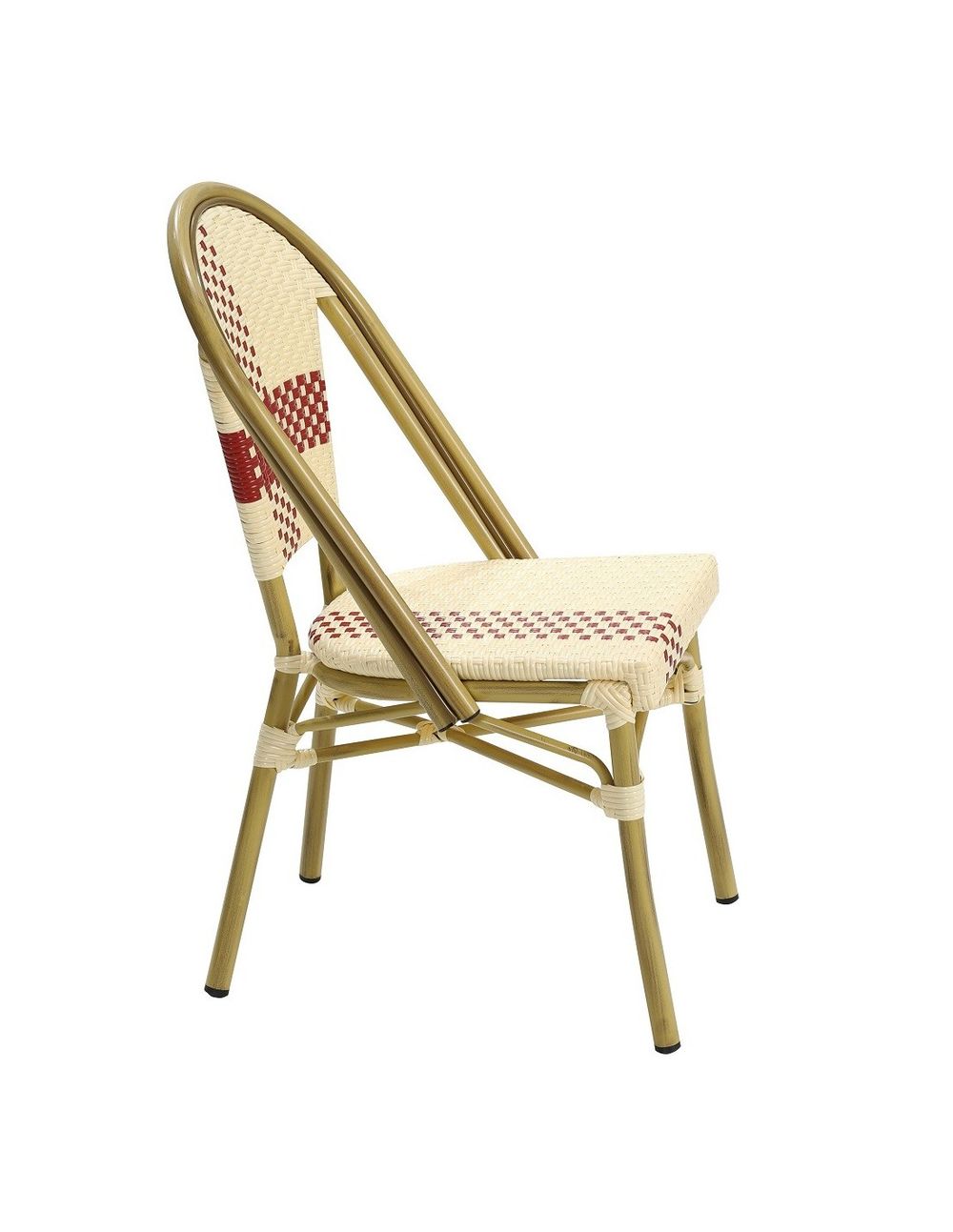Silla Apilable Color Beige Y