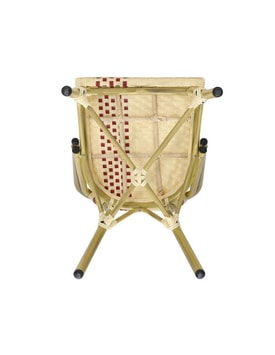 Silla Apilable Color Beige Y miniatura 4