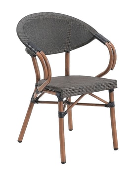 Sillón Apilable Marrón
