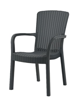 Sillón Apilable Marrón