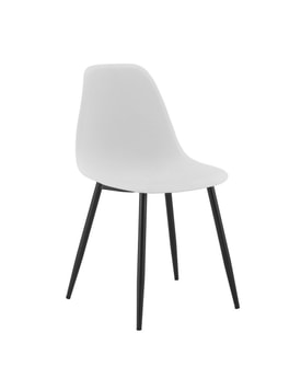 Silla Cluny Metal Negro Color