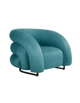Sillón Tapizado Velvet
