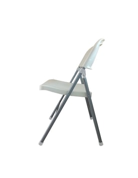 Silla Plegable Metal Plata Color miniatura 3