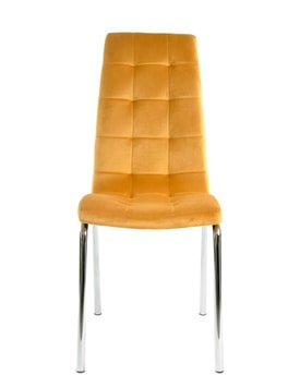 Silla Aroa Cromada Tapizada Velvet miniatura 2