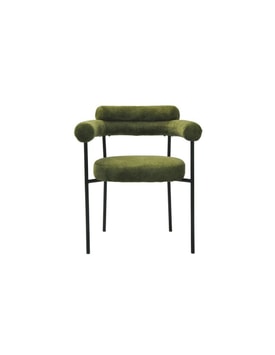 Sillón Cervantes Metal Tapizado Bouclé miniatura 2