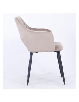 Sillón Tapizado Marrón miniatura 3