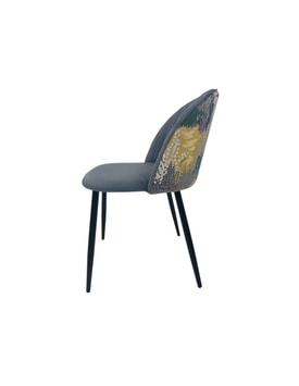 Silla Palm Grey Tapizado Velvet miniatura 2