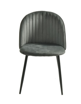 Silla Palm Grey Tapizado Velvet miniatura 3