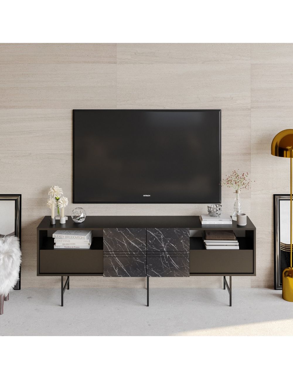Mueble De Tv 180 Cms Color
