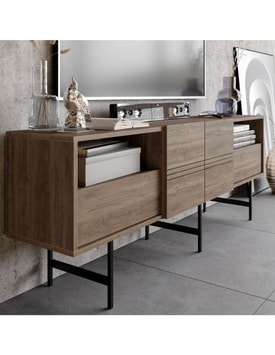 Mueble De Tv 2 Puertas miniatura 3