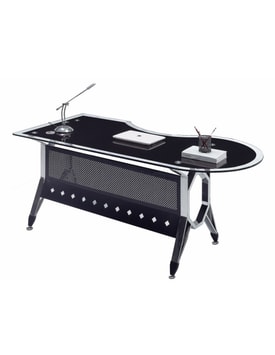 Mesa Oficina Forma Izquierda