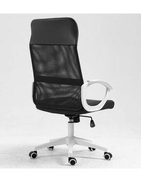 Sillón De Oficina Blanco miniatura 4