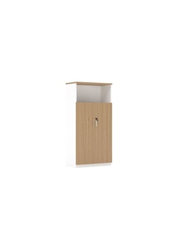 Armario Alto 2 Puertas Blanco